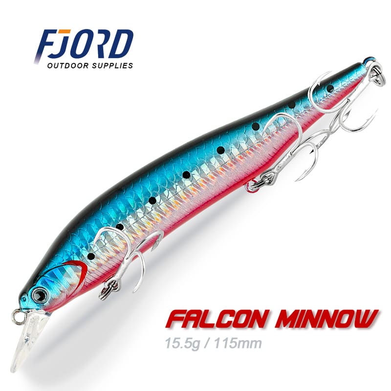 FJORD Oem Hard Fishing Lures 16g/115mm Fishing Tackle Lure Floating Hard Minnow Fishing Lures detail 1