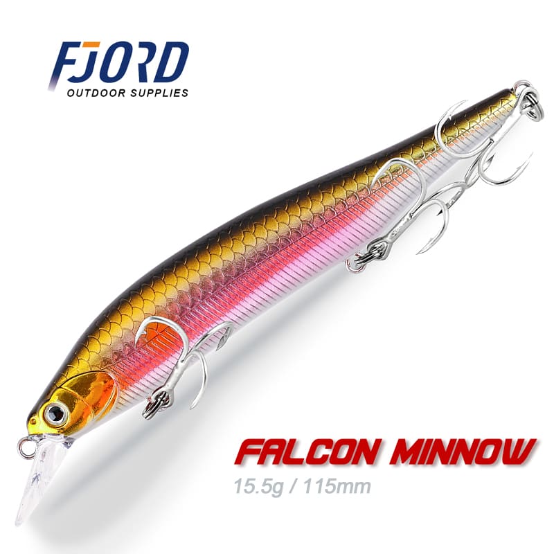 FJORD Oem Hard Fishing Lures 16g/115mm Fishing Tackle Lure Floating Hard Minnow Fishing Lures detail 2