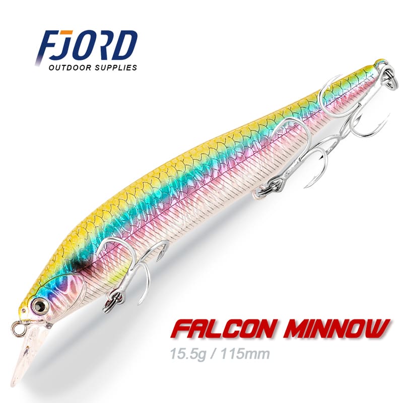 FJORD Oem Hard Fishing Lures 16g/115mm Fishing Tackle Lure Floating Hard Minnow Fishing Lures detail 6