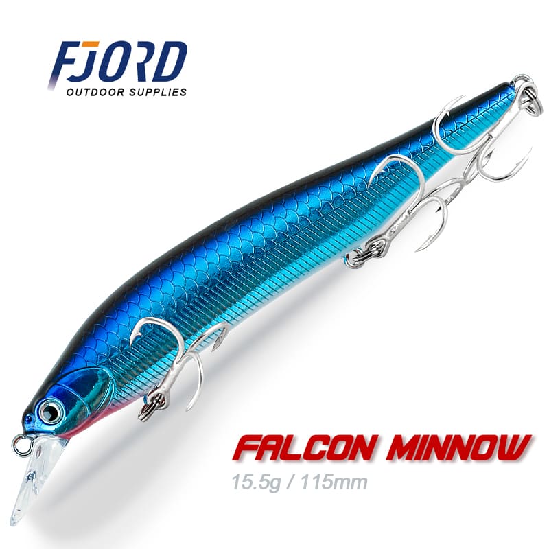 FJORD Oem Hard Fishing Lures 16g/115mm Fishing Tackle Lure Floating Hard Minnow Fishing Lures detail 7