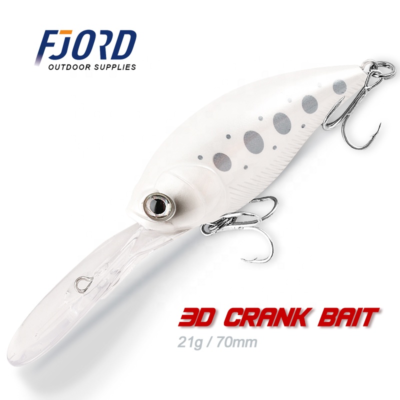 FJORD High Quality 23g/70mm Crankbait Artificial Hard Bait Wobbler Fishing Lure for Ocean Boat Trout Sea Fishing detail 8
