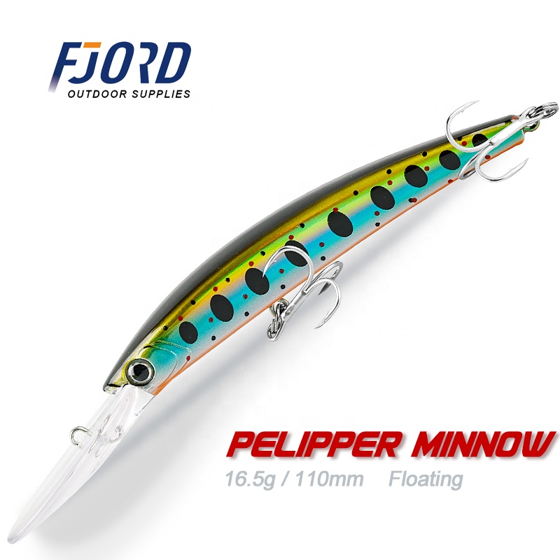 FJORD Fish 110mm 16.5g Minnow Floating Hard Fishing Lures for Saltwaterthe Producers Fishing Lures detail 5