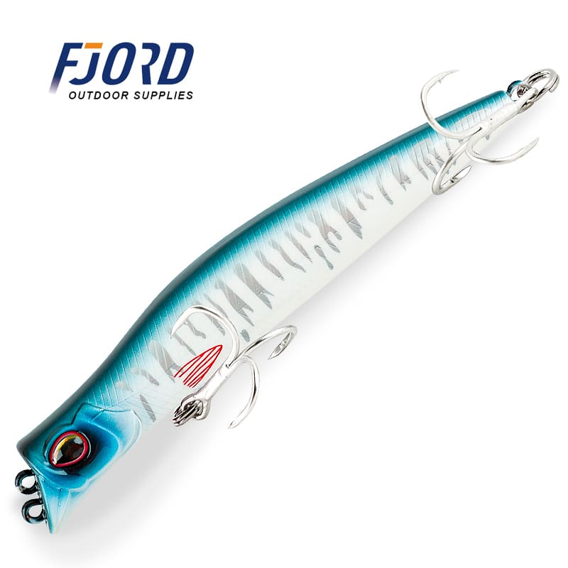 FJORD 100mm/11g Floating Minnow Lures Plastic Hrad Fishing Lure 3D Eyes Fishing Lure detail 1