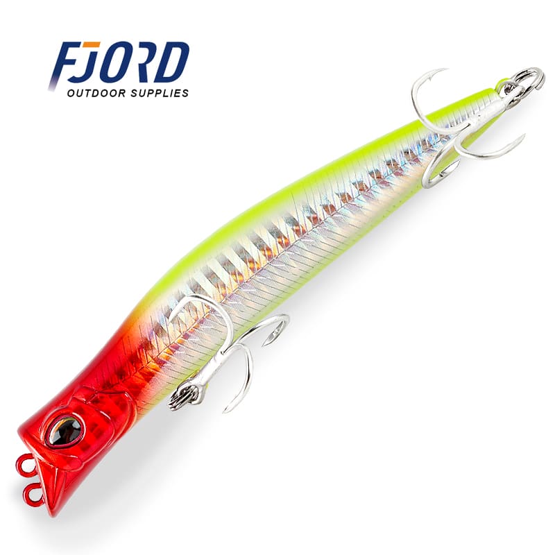 FJORD 100mm/11g Floating Minnow Lures Plastic Hrad Fishing Lure 3D Eyes Fishing Lure detail 5