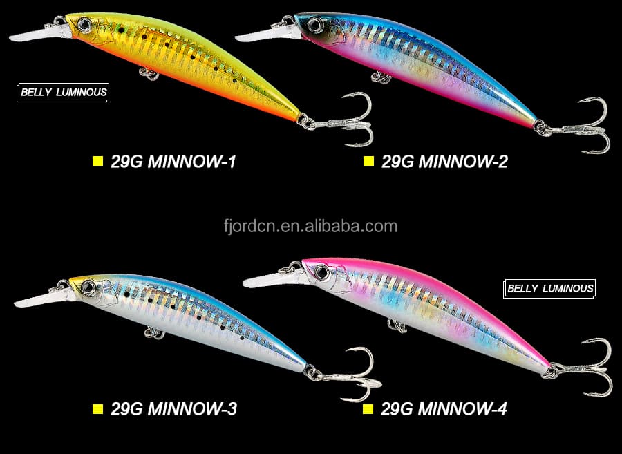 FJORD Stock Bass Fishing Bait Lures 90mm 29g Professional Sinking Fishing Lure Hard Minnow Saltwater Fishing Lure detail 10