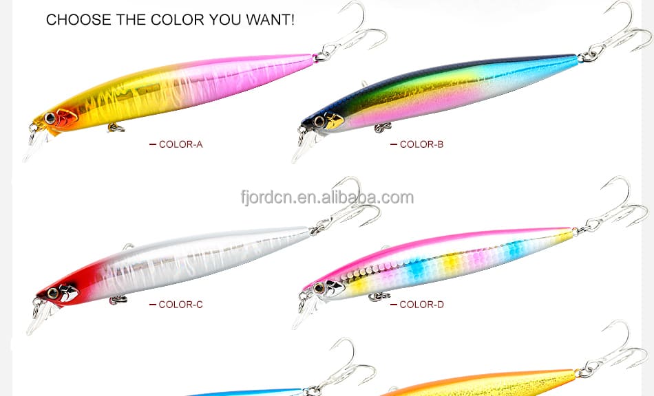 FJORD Heavy Minnow 120mm 22g New Product Hard Sinking Fishing Lures WholesaleEasy to Catch Big Fish detail 6