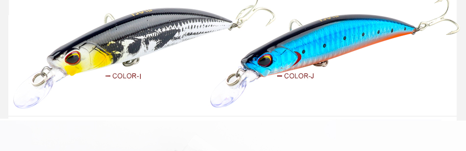 FJORD Fishing Lure 110mm 27g Sinking Minnow Japanese Sea Bass Minnow Lure Set detail 6