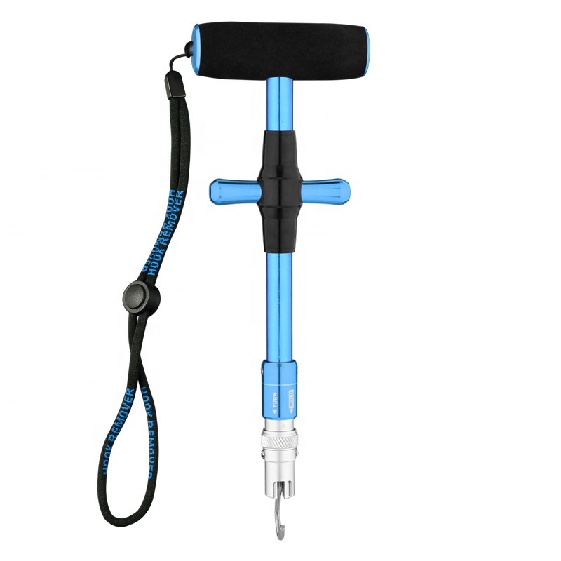 FJORD T Shape Portable Aluminum Hook Detacher Lightweight Fish Hook Out Extractor Device Hook Remover Fishing