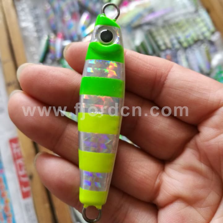 FJORD 7g 14g 21g 28g Cast Lead Jigging Sequins Lures Bait Micro Jig Bait Saltwater Metal Jig detail 2