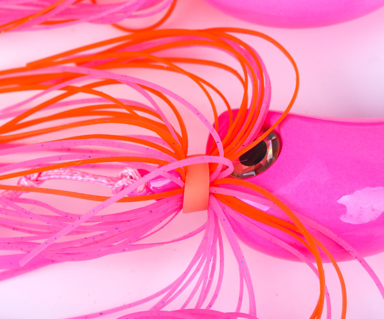 FJORD China Factory 100g Lead Head Skirted Jig Baits Metal Sea Fishing Lures  for Saltwater Jigging Head detail 8