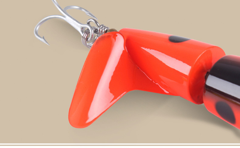 FJORD New Coming 120mm 60g Wood Sea Fishing Lures Bass Muskie with Single Propeller Lures detail 11