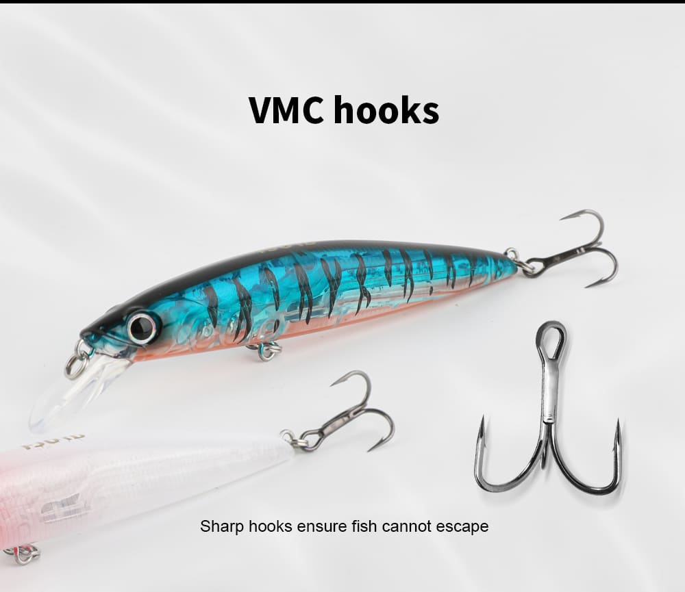 FJORD Wholesale Saltwater Lures 8.5g Floating Plastic Bait 89mm Hard Floating Minnow Fishing Lures detail 2