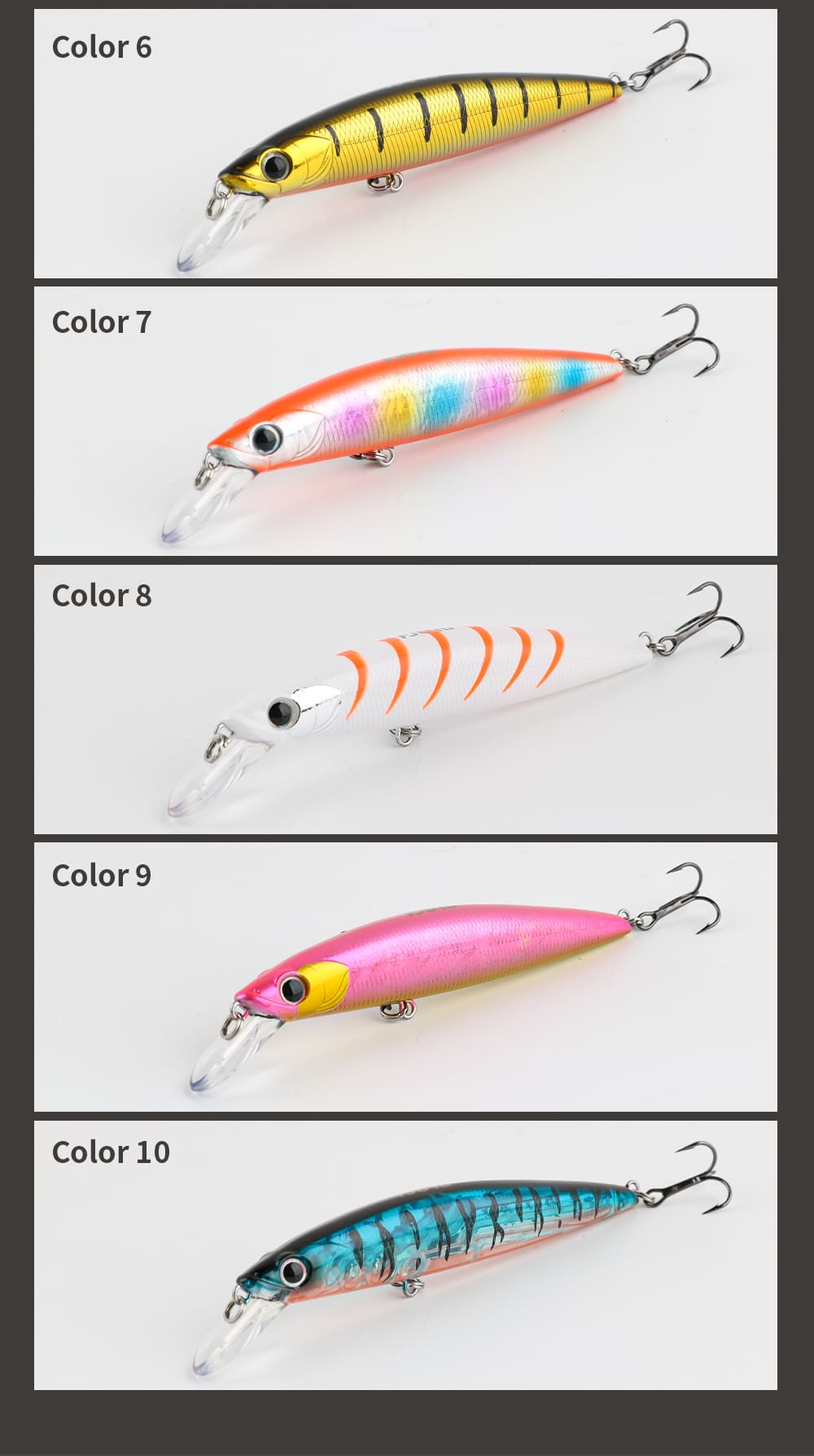 FJORD Wholesale Saltwater Lures 8.5g Floating Plastic Bait 89mm Hard Floating Minnow Fishing Lures detail 5