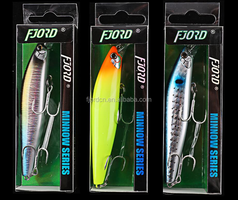 FJORD Sinking Minnow Fishing Lure 17g 100mm Artificial Hard Bait for Saltwater River Lake & Stream detail 7