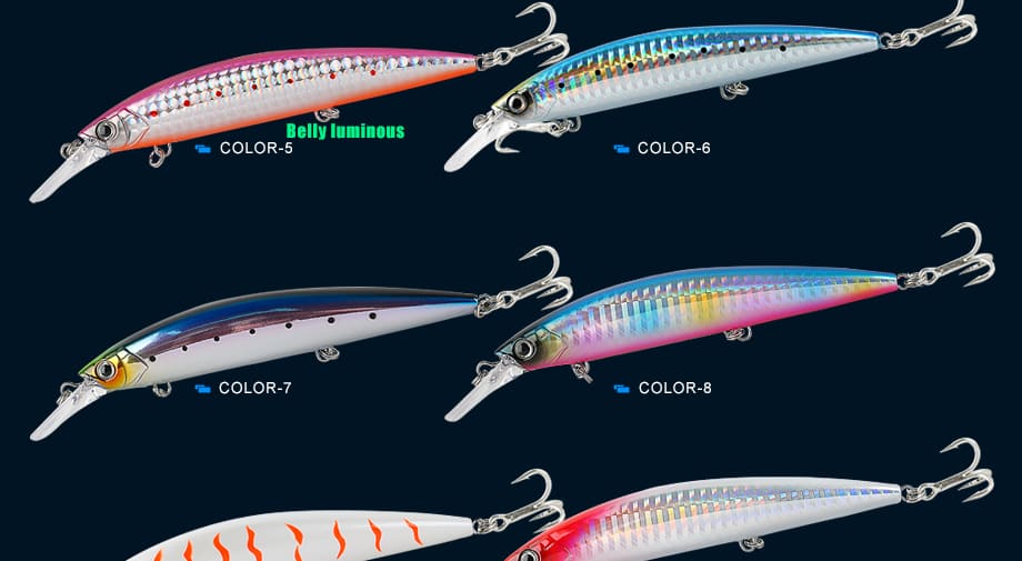 FJORD Fishing Lures for River Lake Stream & Saltwater Minnow 29g 90mm Hard Bait Artificial Lure detail 7