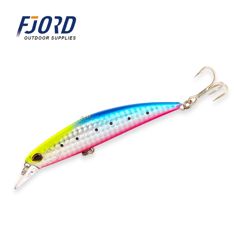 FJORD FJL 5154 Casting Sinking Minnow Lure 22g 95mm ABS Plastic Hard Bait Saltwater River Jigging Bass Trout Pike Fishing