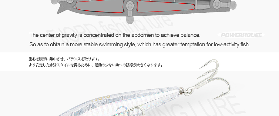 FJORD Minnow Lure Saltwater Fishing Lures 20g 85mm Stainless Steel ABS Plastic River Lake Stream Sinking Fishing Hard Artificial detail 5