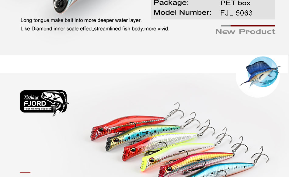 FJORD FJL 5063 Floating Minnow Hard Lure 11g 100mm ABS Plastic Stainless Steel Hook River Freshwater Bass Trout Pike Fishing detail 4