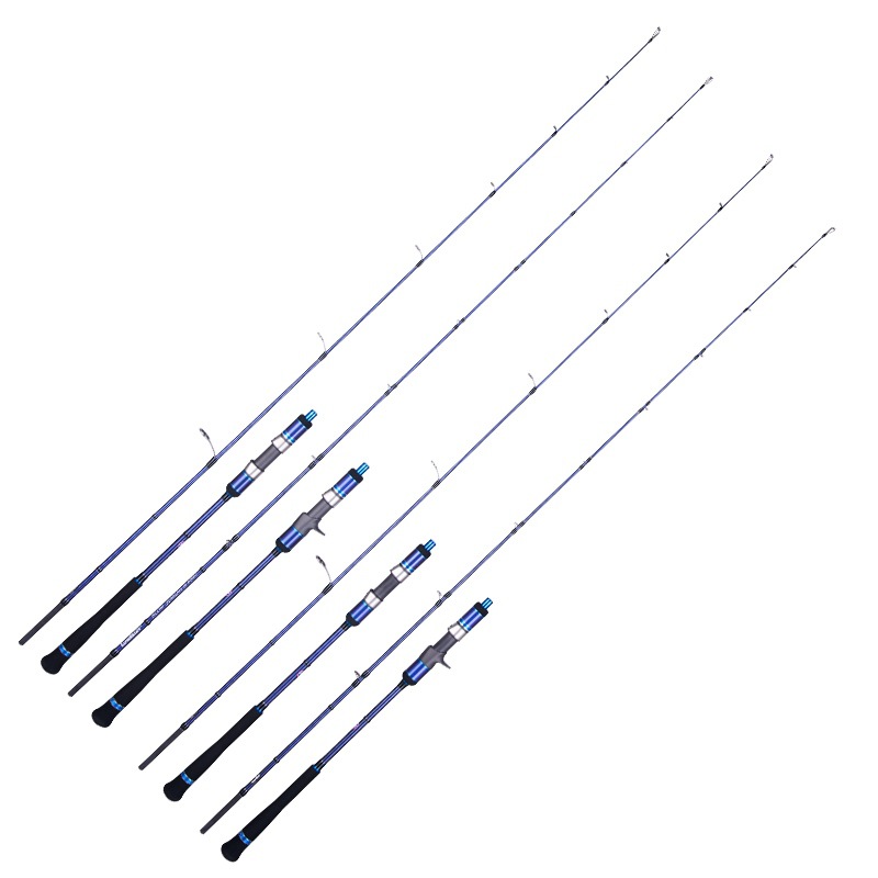 FJORD Telescopic Carbon Saltwater Lake & River Boat Use Hard Power Slow Jigging Rod 1.91m EVA Handle 60g