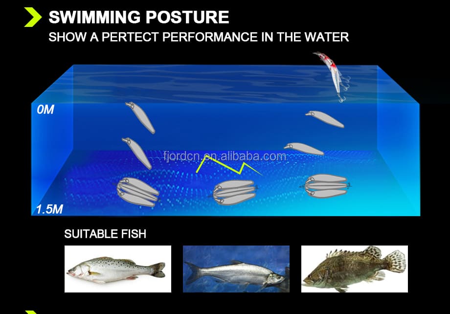 FJORD Sinking Exflash Minnow Fishing Lures  for Saltwater 17g 100mm Super Long Casting Minnow Lure detail 6