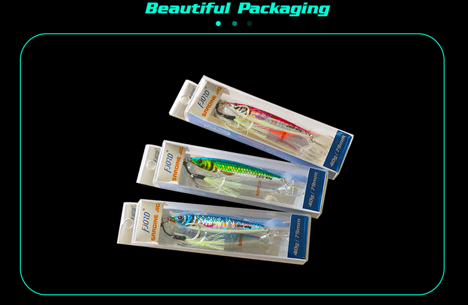 FJORD Metal Fishing Lure Jig Metal 20g 40g 60g 65mm 79mm 95mm Jigging Lure Fishing Lure Bait detail 8