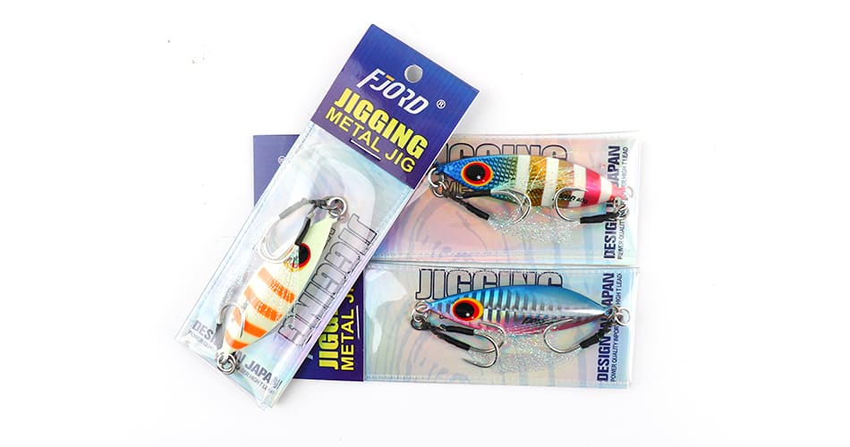 FJORD  Wholesale 30g 40g 60g Slow Pitch Jigs Lead Fishing Jig Glowing Lure Metal Lure Jig for Boat Fishing detail 3