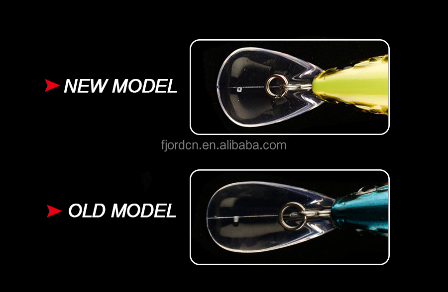 FJORD Plant 2023 New Products Stock 37 Grams Sinking Minnow Lure Blank 3d Eyes Hard Plastic Minnows detail 10
