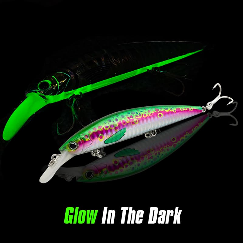 FJORD Sinking Minnow Fishing Lure 120mm 37g Deep Diving Saltwater Hard Bait Artificial Minnow for Sea Bass Trout detail 5