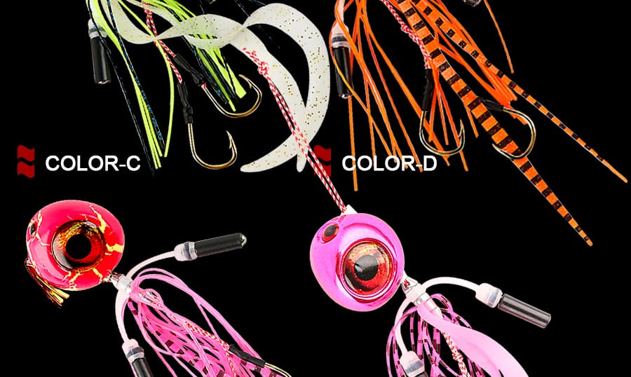 FJORD Jig Head Luminous Fishing Metal Lure Jig Fishing Lure Jig Metal 40g 60g 80g 100g 120g 150g detail 1