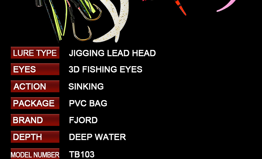 FJORD Jig Head Luminous Fishing Metal Lure Jig Fishing Lure Jig Metal 40g 60g 80g 100g 120g 150g detail 13