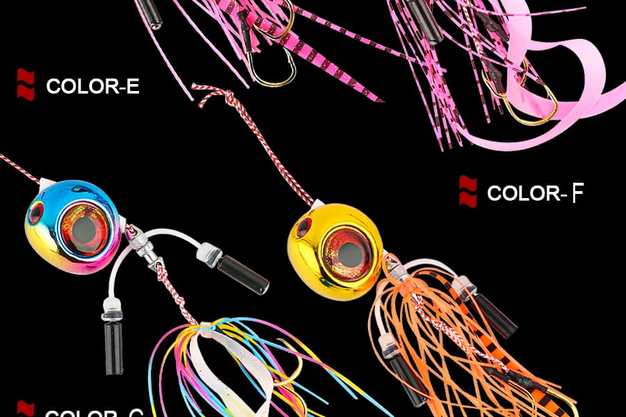 FJORD Jig Head Luminous Fishing Metal Lure Jig Fishing Lure Jig Metal 40g 60g 80g 100g 120g 150g detail 4