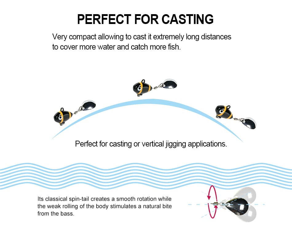 FJORD Vib Fishing Lures Mini Saltwater Lead Artificial Hard Bait Metal Vib Bait Lure Kit for Lake River & Stream detail 7