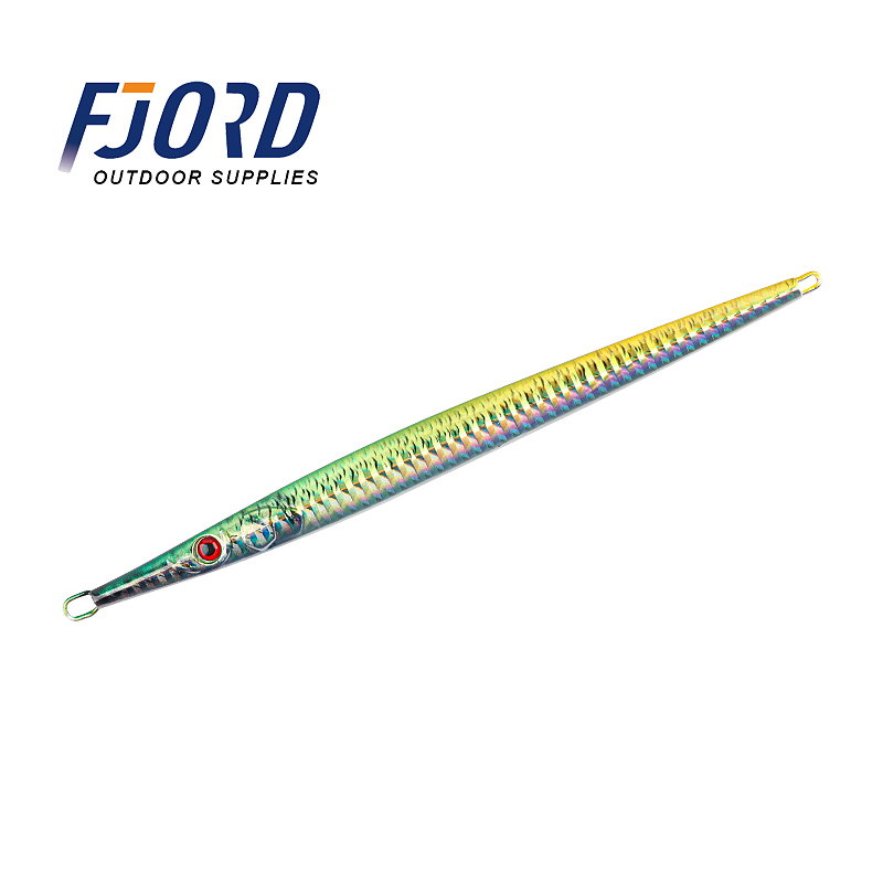 FJORD OEM 80g 100g Fast Sinking Vertical 3D Printed Jig Lure Saltwater and River Pike Target Shore Metal Jigging Lure detail 3