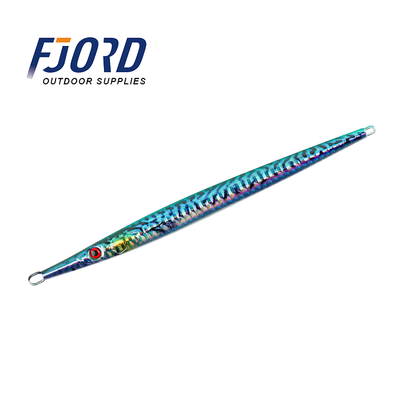 FJORD OEM 80g 100g Fast Sinking Vertical 3D Printed Jig Lure Saltwater and River Pike Target Shore Metal Jigging Lure detail 5