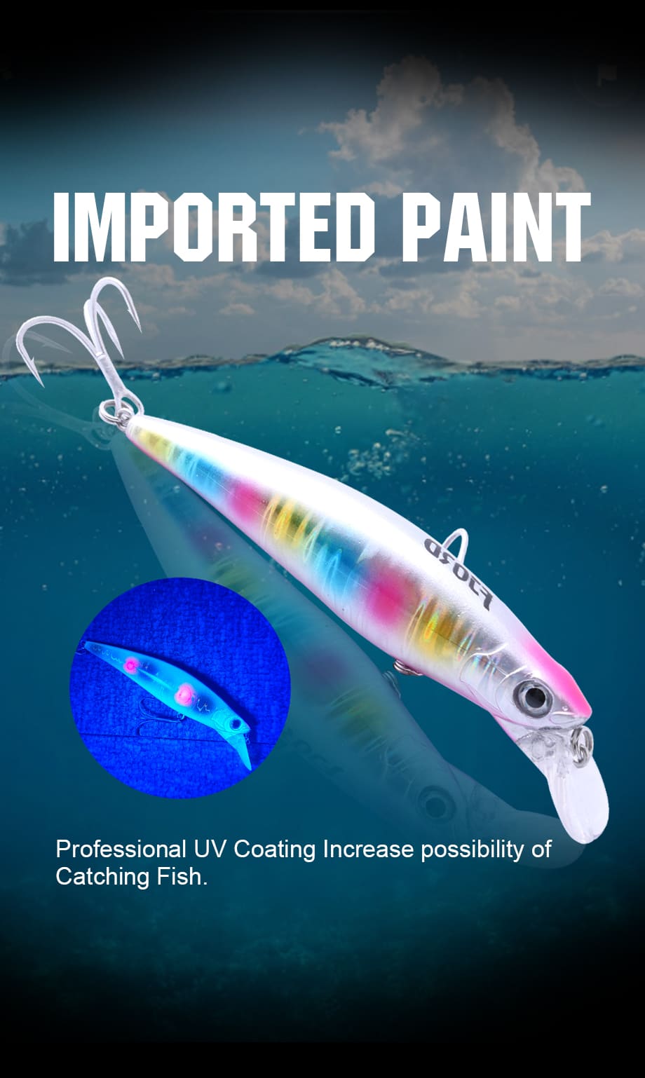 High Quality FJORD 90mm Hard Minnow Lure 31gr Sinking Saltwater Fishing Bait for Trout Bass Tuna Carp for Sea Fishing detail 10