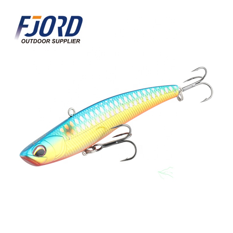 FJORD New Coming Vibration Lure Saltwater Fishing Lure 15g 80mm Sinking Vibe Lure Dagger VIB