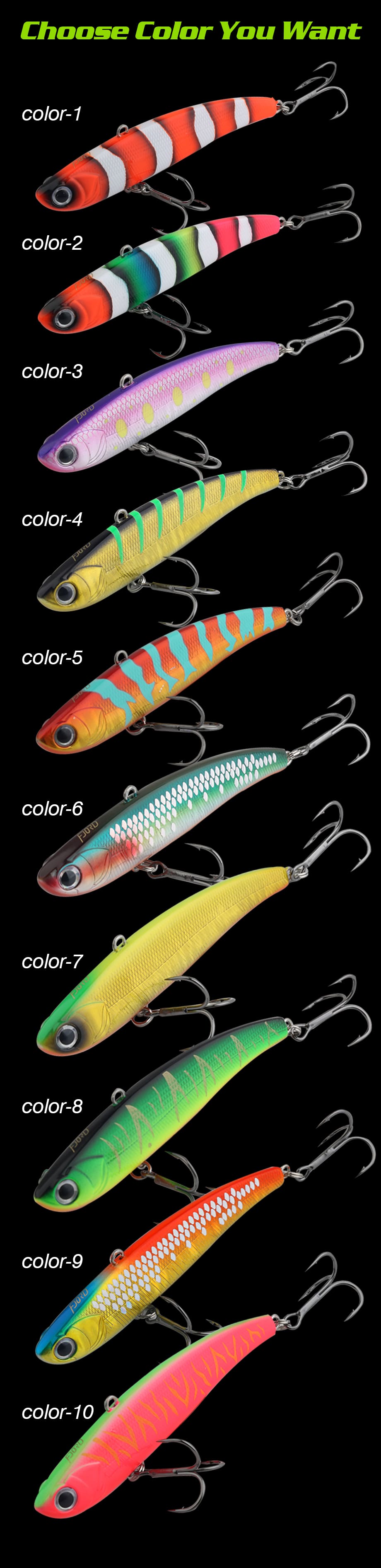FJORD Wholesale New VIB Fishing Lure 90mm 29g Japanese Lures Fishing Stick Baits Vib detail 1