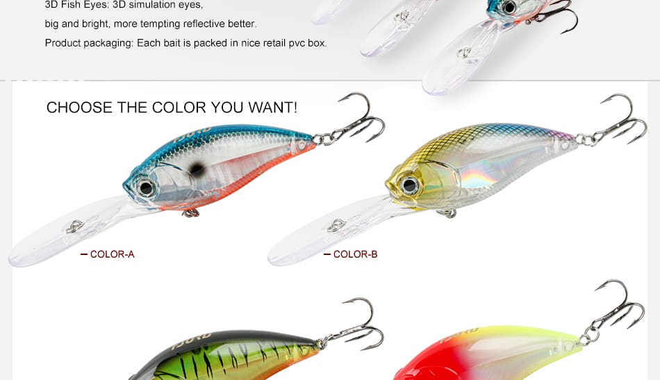 FJORD STOCK 23g 70mm Hard Fishing Lures Crank Bait Floating Minnow Lure Saltwater Tilapia Rivers Lakes Durable Metal Plastic detail 1