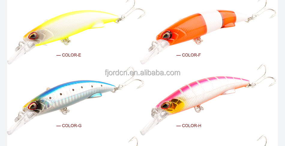 FJORD Customization 90mm 40g Minnow Big Game Lures Sinking Lure Minnow 40g 90mm Casting Fishing Lure Bait Hard Saltw detail 3