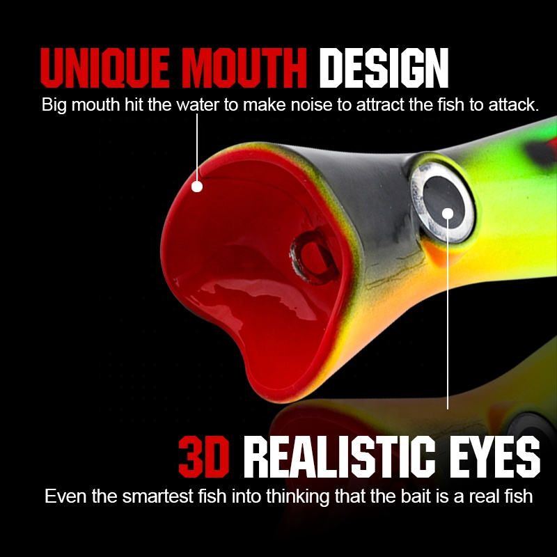 FJORD Bass Fishing Lures 82g 165mm OEM Floating Fishing Lure Popper Jointed Fishing Lures Saltwater detail 2
