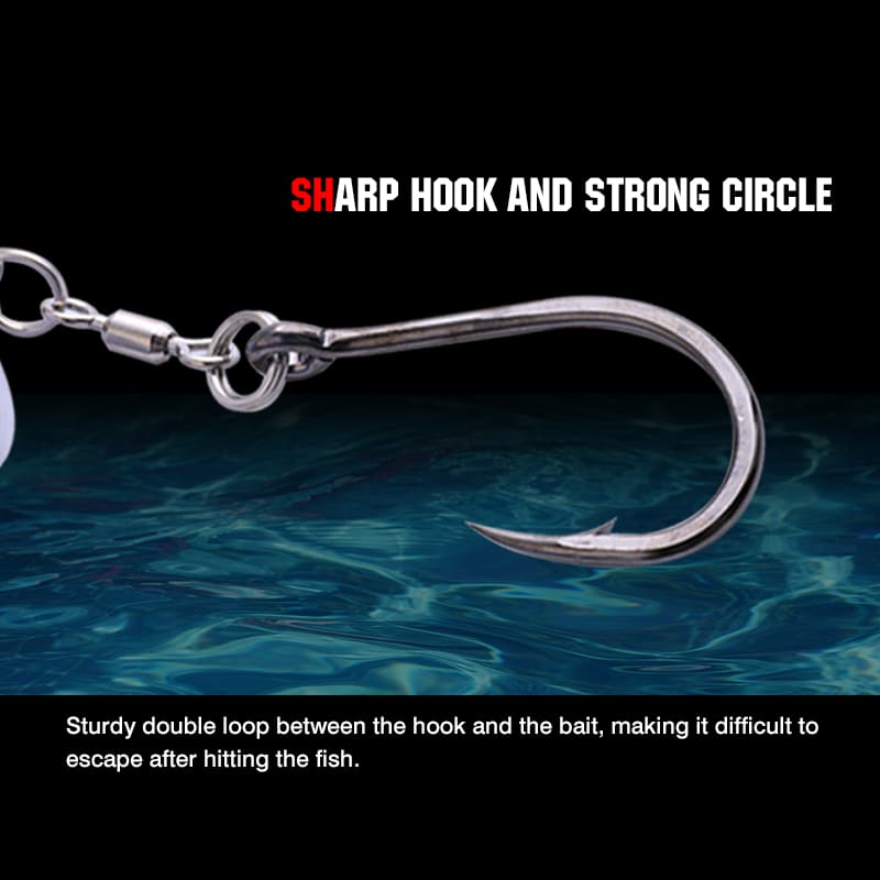 FJORD Super Quality Long Casting Pencil Lure 120mm 55g 2oz Glow Saltwater Fish Sinking Bait for River Lake Stream detail 5