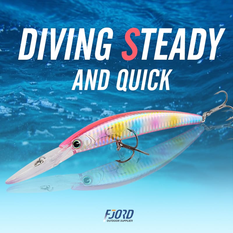 FJORD Oem Floating Minnow Lure High Star Fishing Lures Minnow 130mm 24g Minnow Floating Lure detail 2