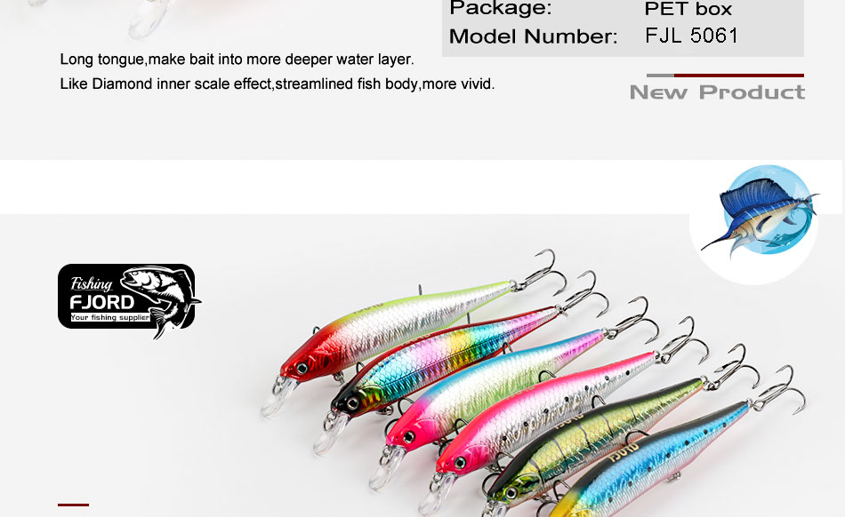 FJORD Minnow Floating Lure 115mm Big Game Lures 16g Salt Water Sea FishingLures Hard Minnow detail 3