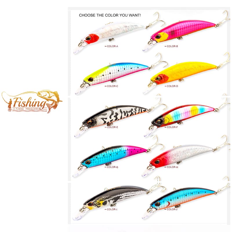 FJORD Fishing Lures Minnow Custom 22g 95mm Sinking Lure Minnow Pesca Fishing Lures Hard Bait detail 5