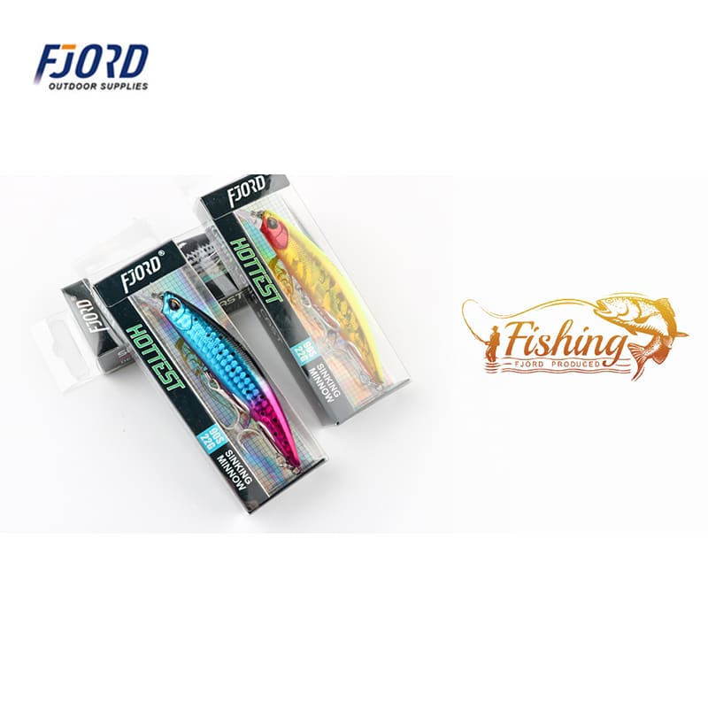 FJORD Fishing Lures Minnow Custom 22g 95mm Sinking Lure Minnow Pesca Fishing Lures Hard Bait detail 6