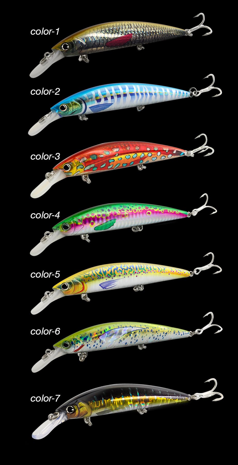 FJORD Stock Sinking Little 7Cm Minnow Lure 17g Fishing 3D Print Lures Japan Jerkbait Perch Twitching Lure detail 4