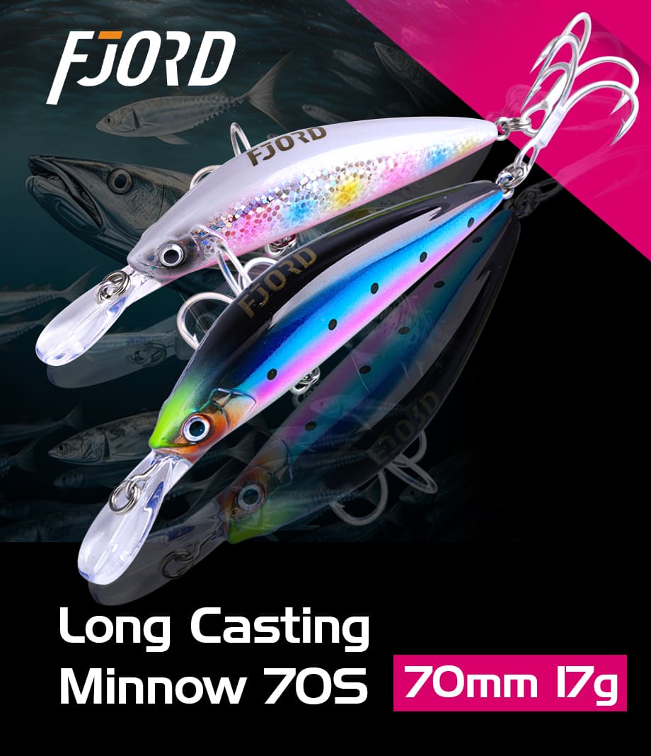 FJORD Stock Sinking Little 7Cm Minnow Lure 17g Fishing 3D Print Lures Japan Jerkbait Perch Twitching Lure detail 6