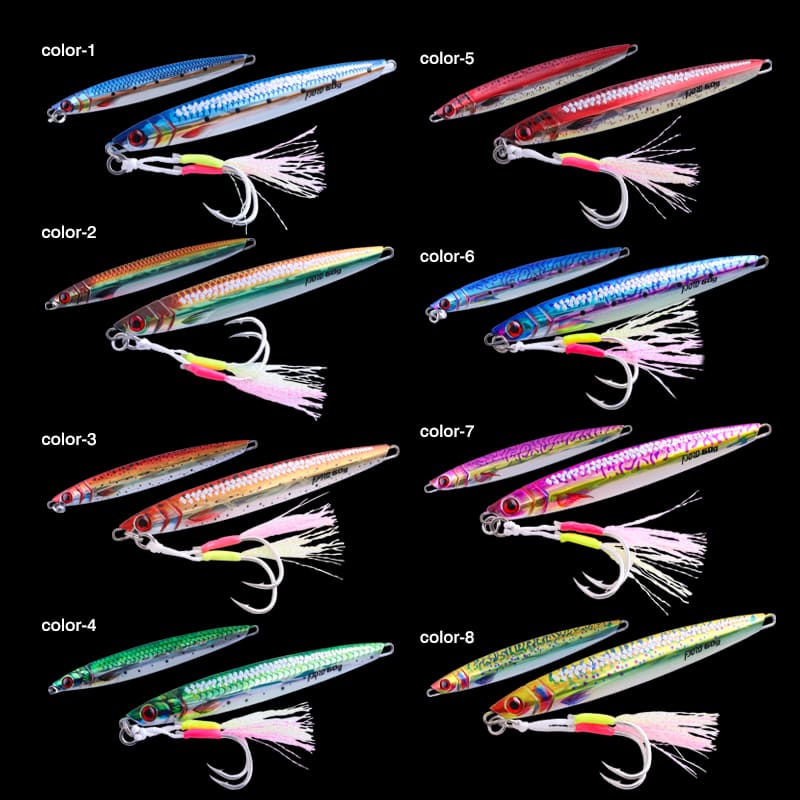 FJORD New 3D Printed Fishing Jig Saltwater Lures 40G 60G 80G UV Effect Glowing Metal Jigs for Sea Fishing detail 9