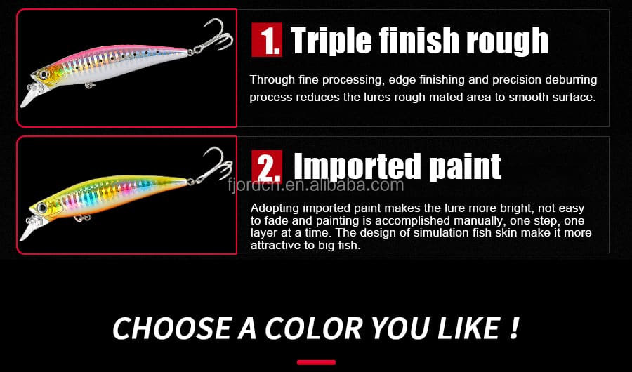 FJORD New Colors 31g 90mm Fishing Minnow Lures Saltwater Bass Lures Sinking Minnow for Long Casting detail 4