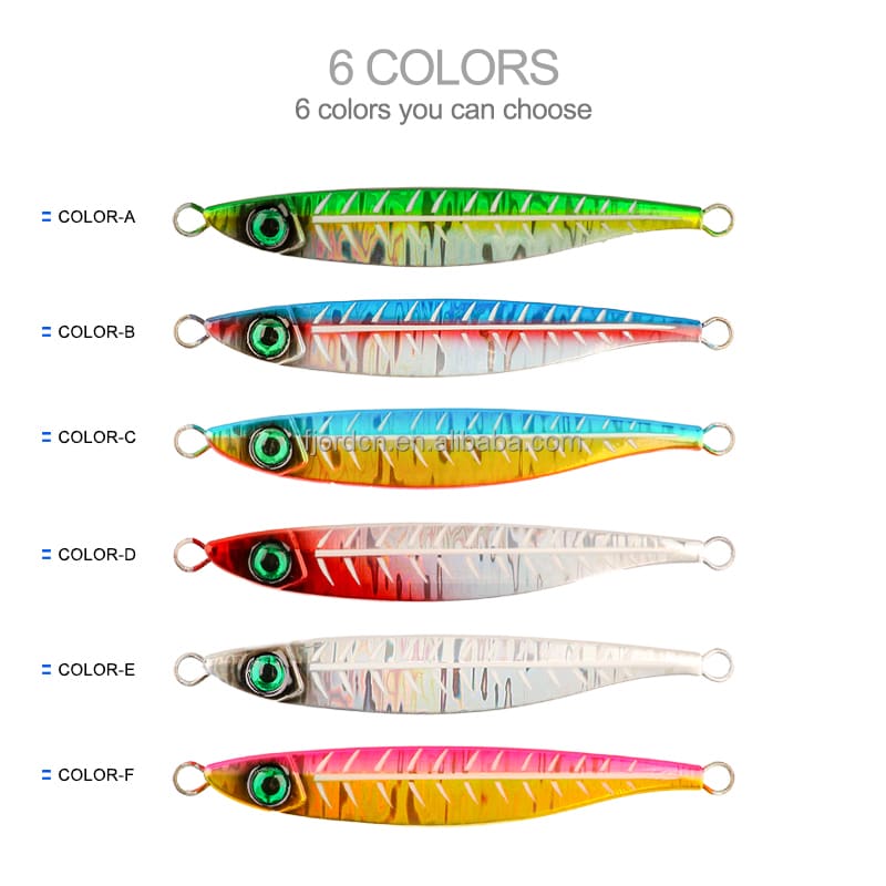 FJORD OEM 40g 60g 80g Glowing UV Metal Jig Lure for Pike-Saltwater & Freshwater (River Lake Stream) Long Casting detail 6